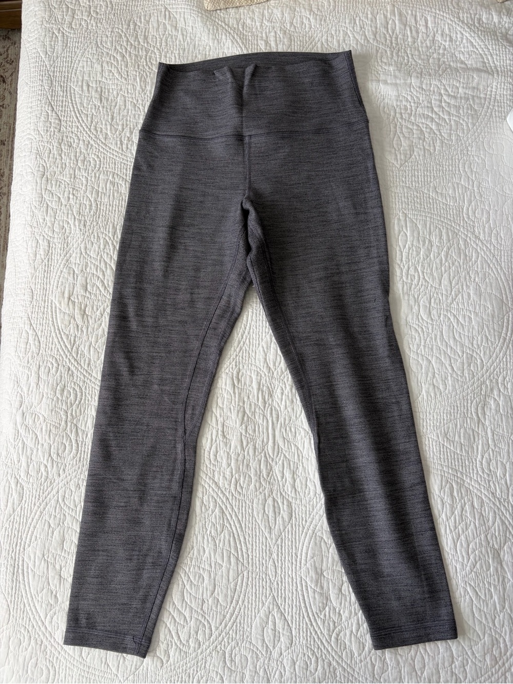 lululemon athletica Charcoal Gray High-Rise Leggings